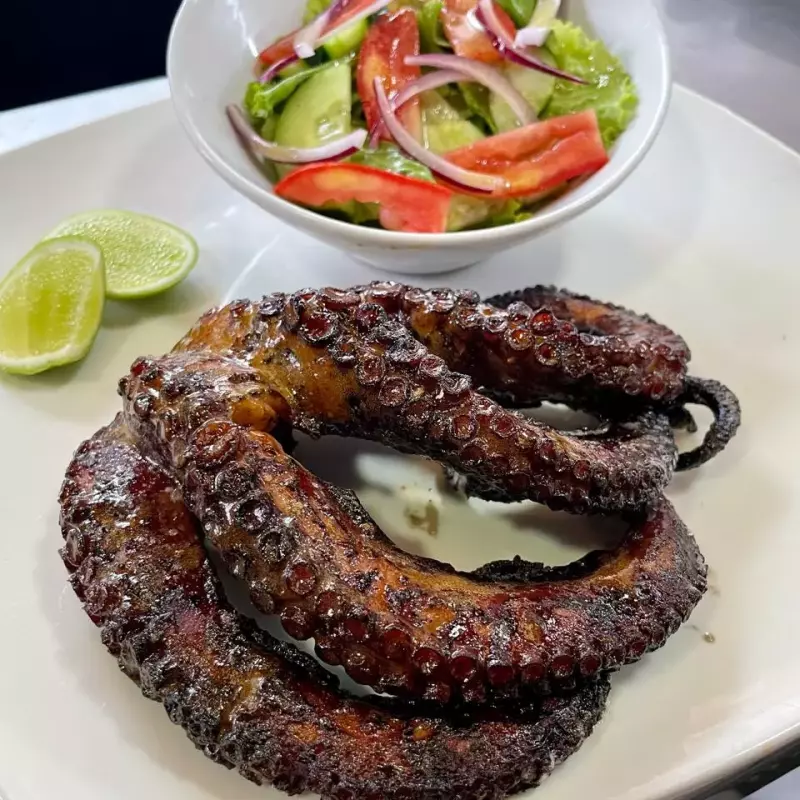 Pulpo Zarandeado