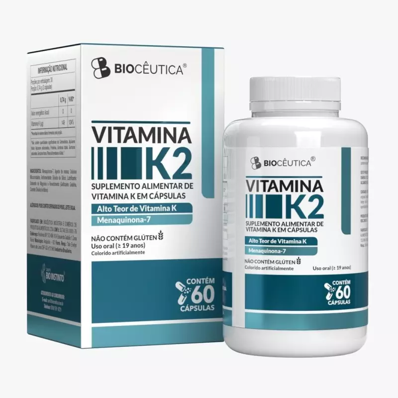 Cápsulas Vitamina K2
