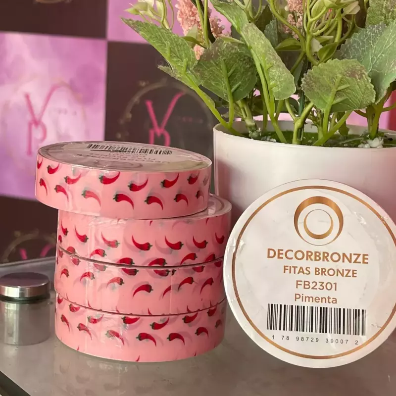 Fita Pimenta Inteira Estampada