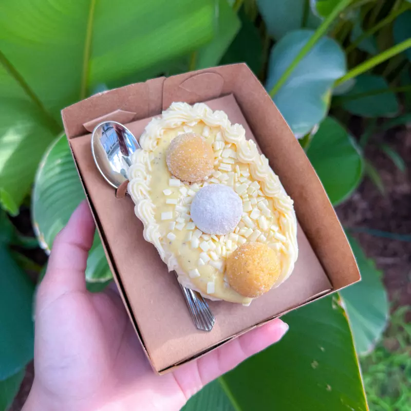 Ovo maracujá e ninho