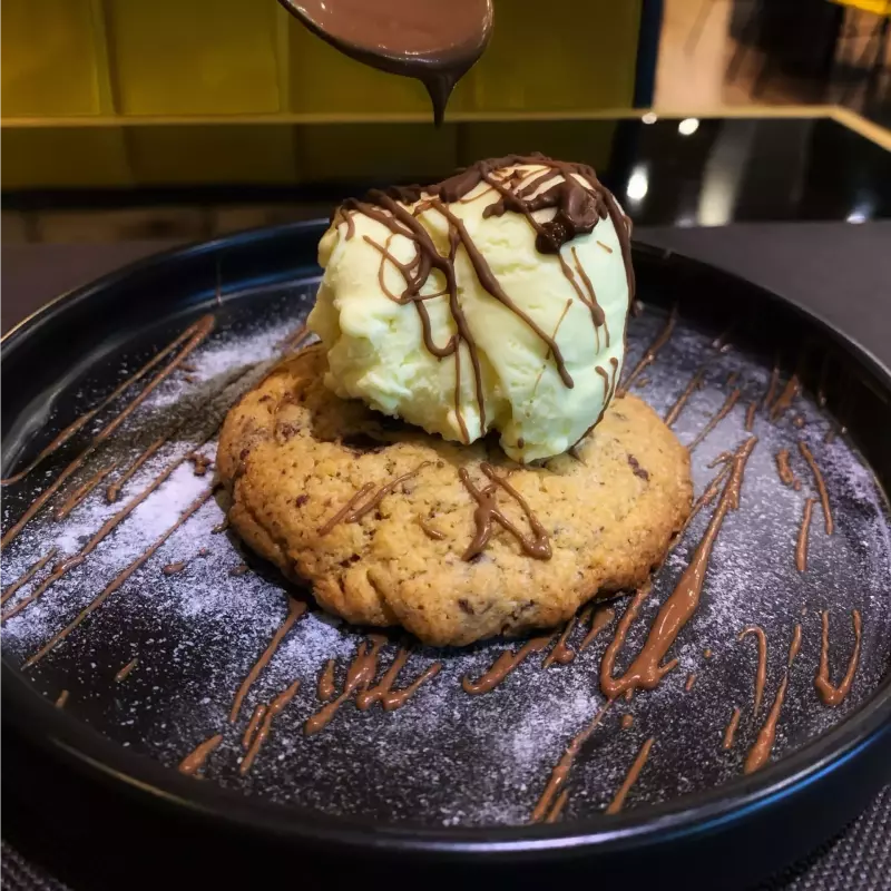 Galleta con Helado