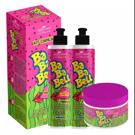 KIT CAPILAR BABABELL MELANCIA 3x1