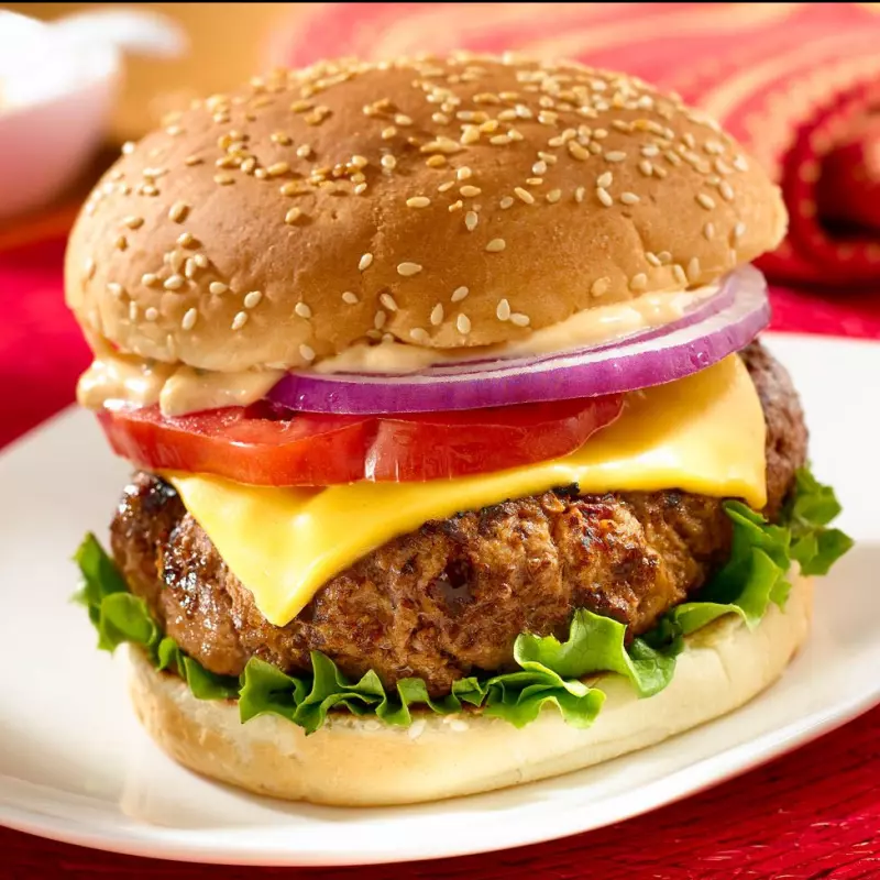 Hamburguesa Sencilla (incluye papas)