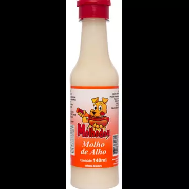 MOLHO ALHO MOLHODOG 140ML