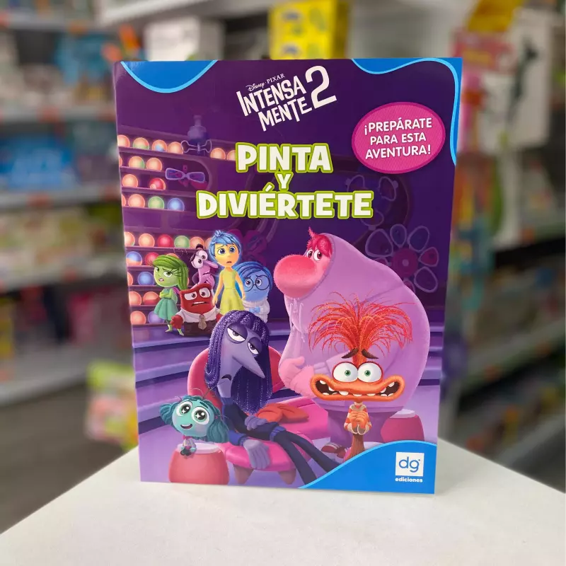 PINTA Y DIVIÉRTETE - INTENSAMENTE 2