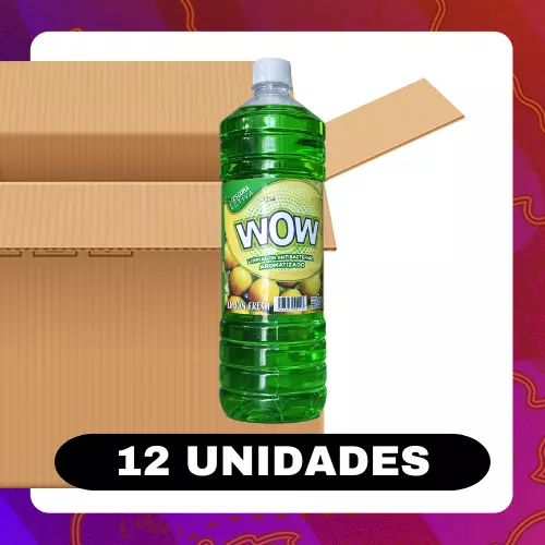 Bulto Wow Desinfectante Limón 1l