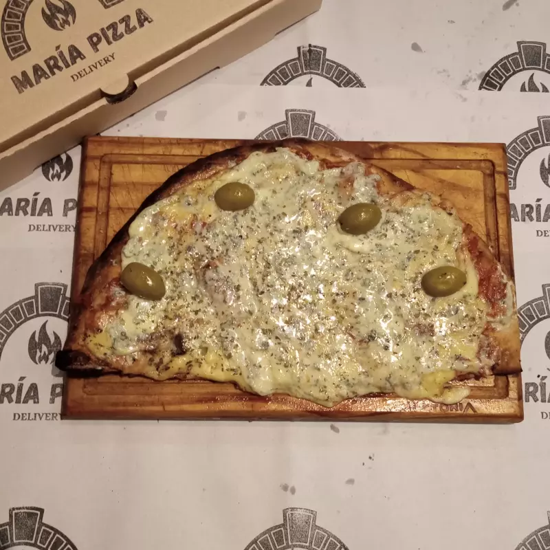 Media Muzzarella a la piedra