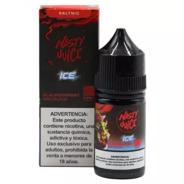 NICSALT NASTY Blackcurrant Bad Blood