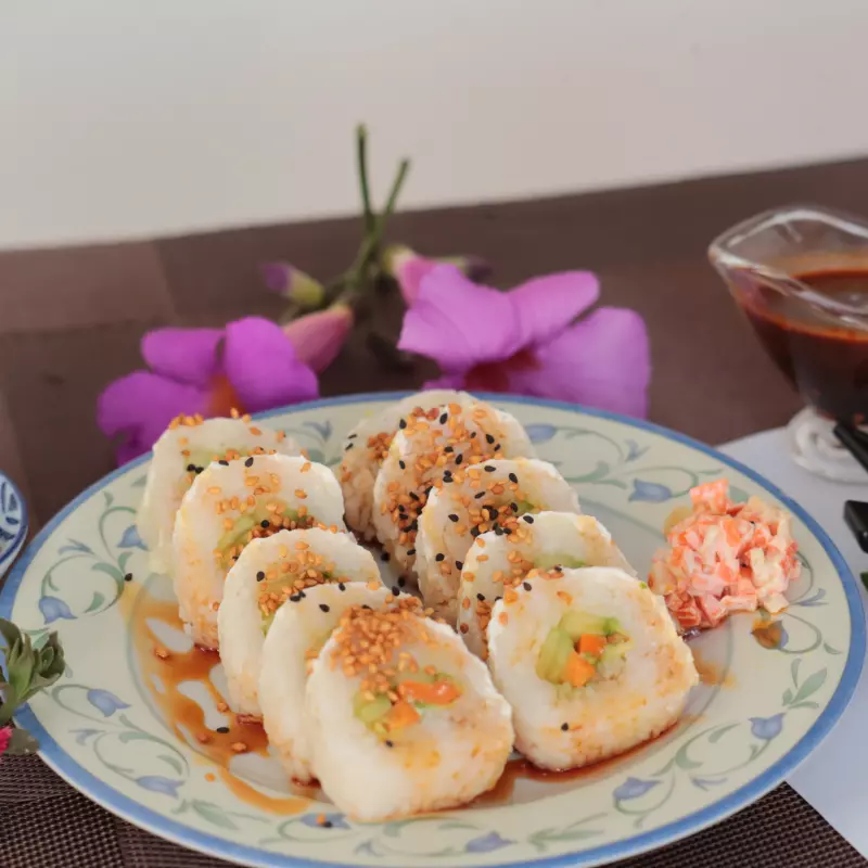 Sushi Queso-Crema Vegetariano