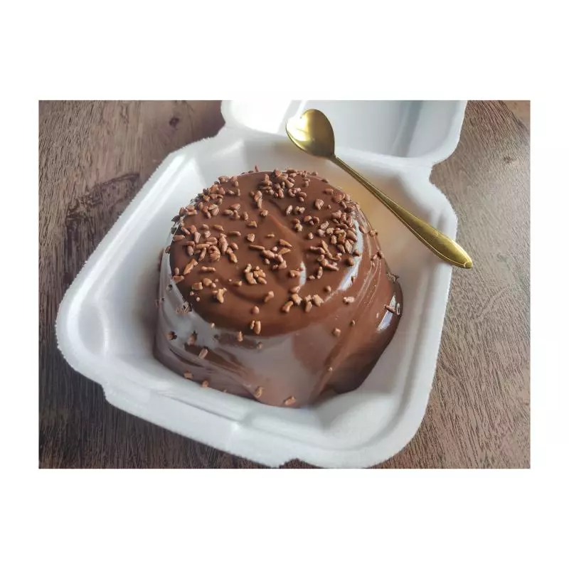 Bolo Vulcão de Cenoura