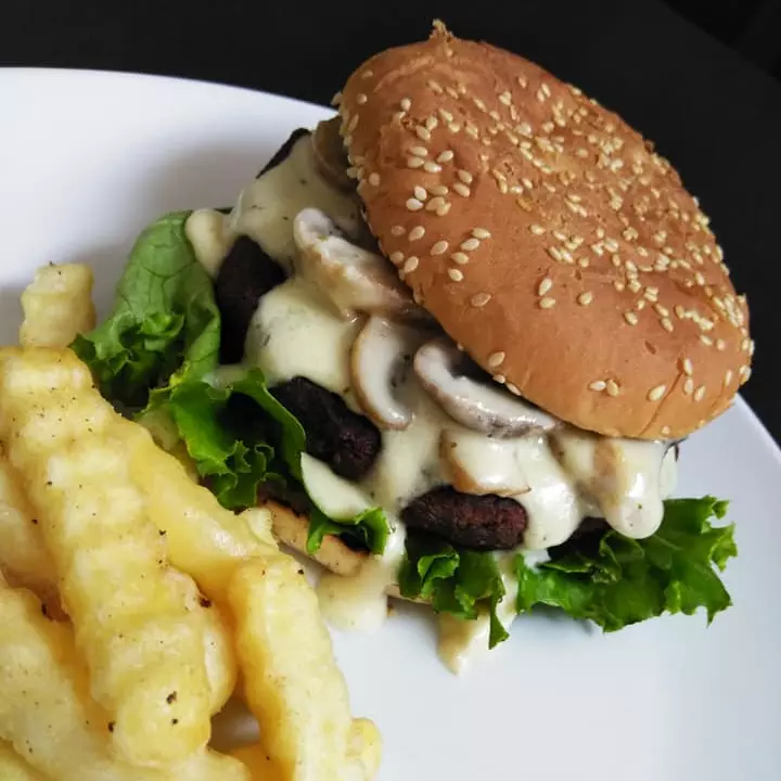 HAMBURGUESA VEGETARIANA