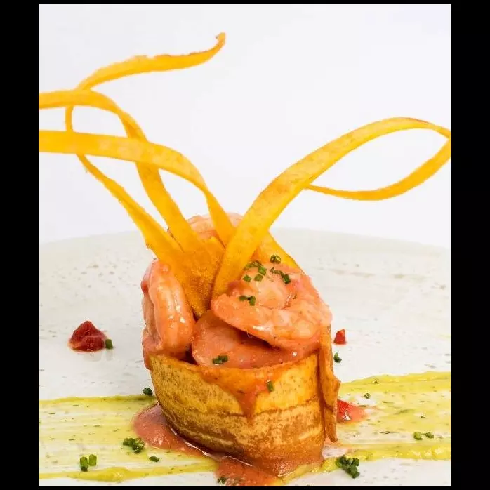 Ceviche De Camarão Da Bahía Taganga