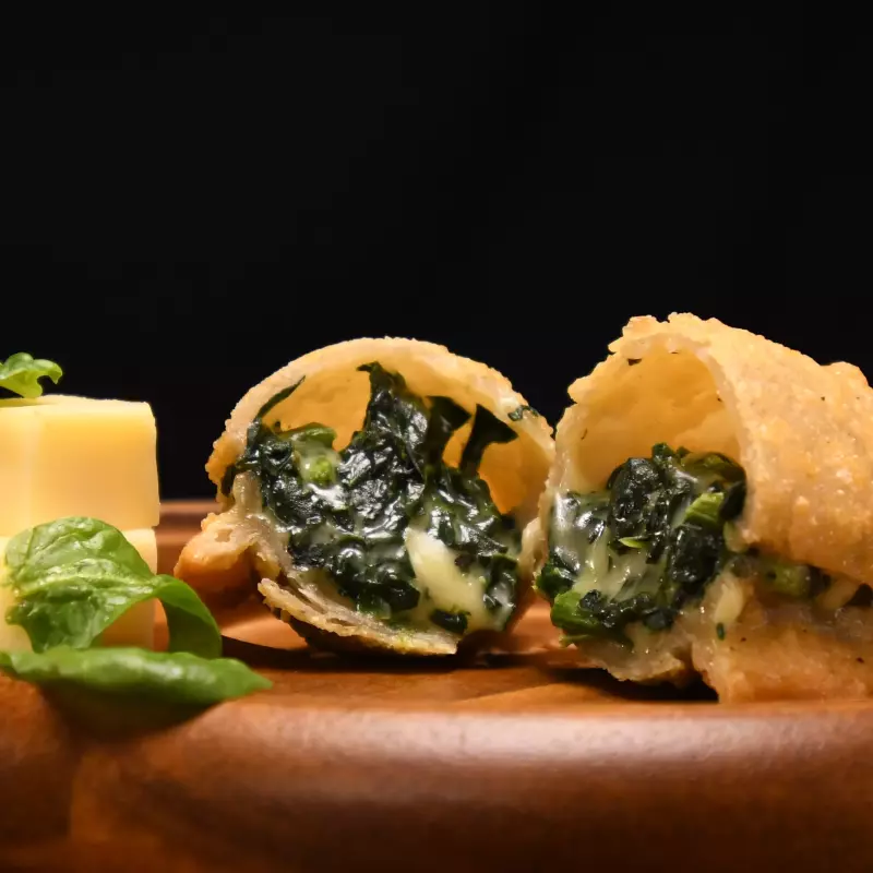 Empanada de espinaca con queso