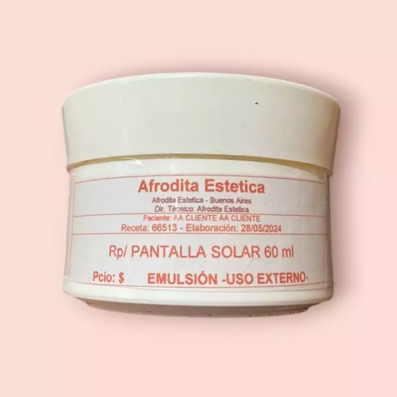 Pantalla solar con color