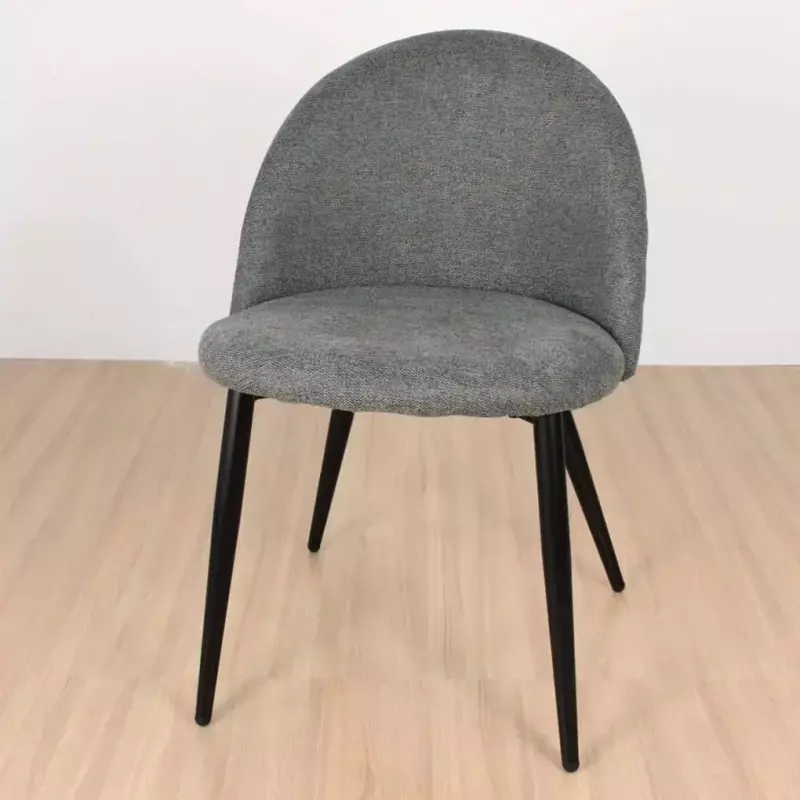 Silla Macron Chenille base negra