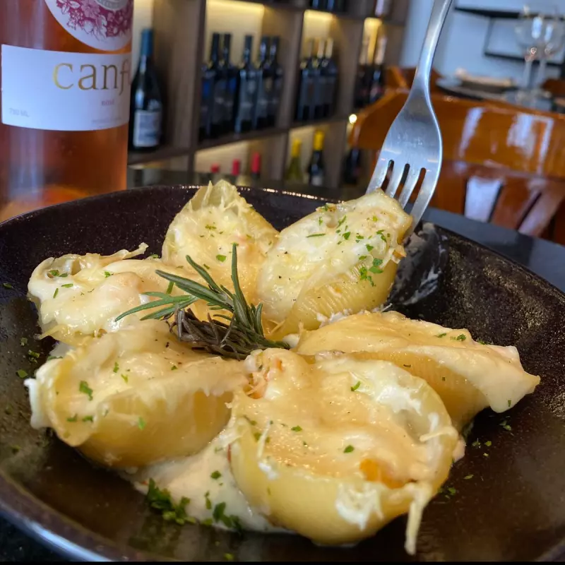 Conchiglione com Camarões