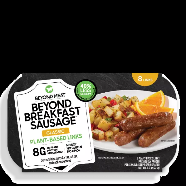 Breackfast links Beyond Meat
