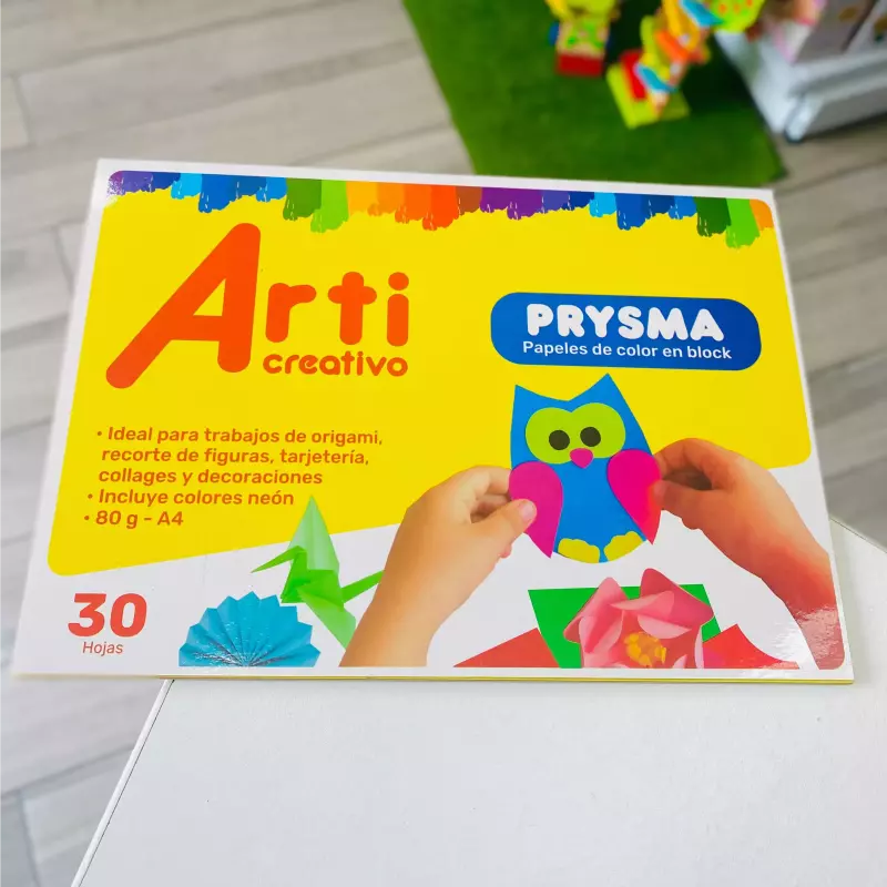 PAPEL PRYSMA BLOCK X 30 HOJAS
