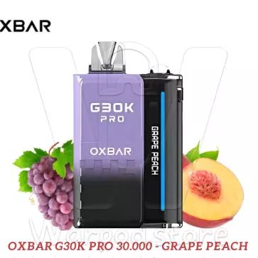 oxbar g30k Grape peach