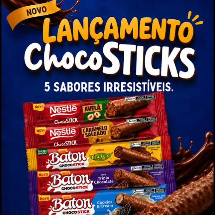 ChocoSTICKS baton garoto