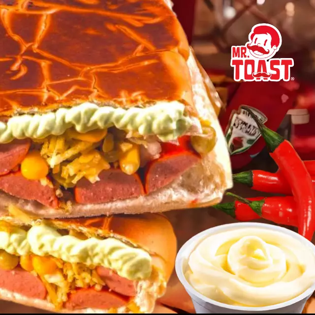 Hot Dog Prensado Jalapeño
