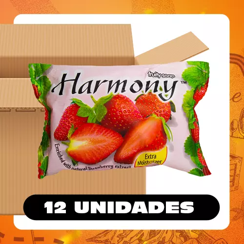 Docena Harmony Jabón Fresa 75g