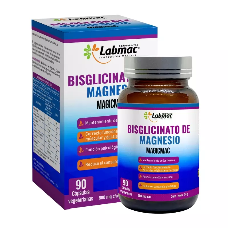 BIS GLYCINATO DE MAGNESIO 90 CAPSULA
