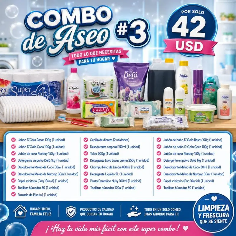 Combo de Aseo #3