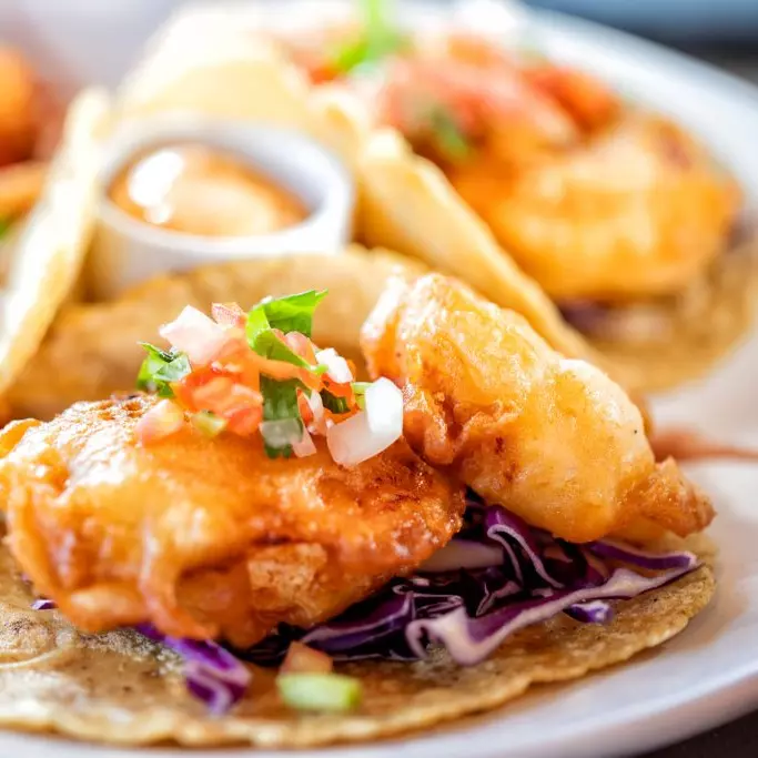 Taco de pescado