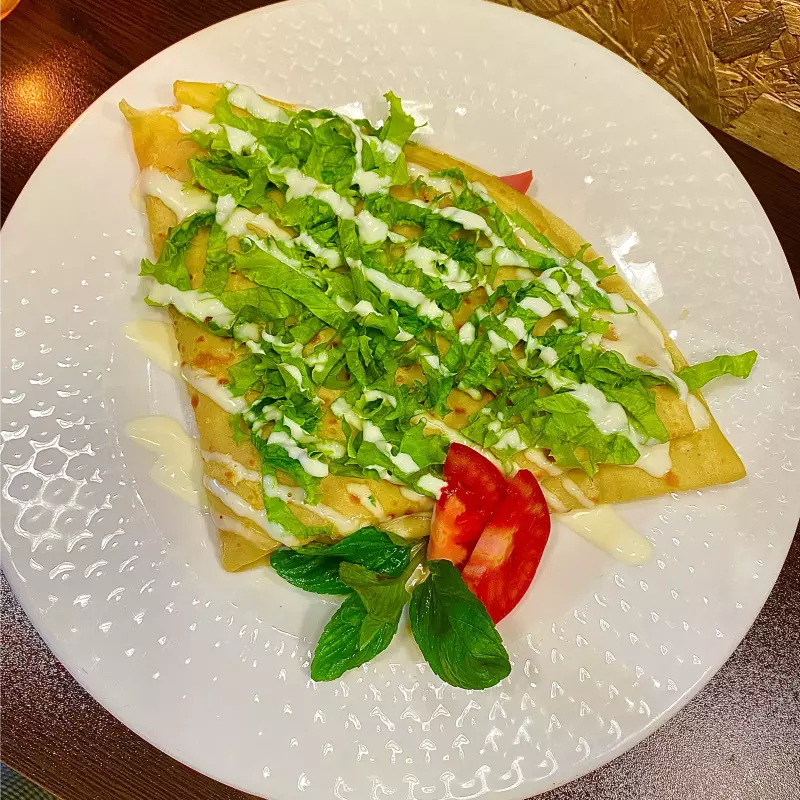 Crepa Jamón y queso
