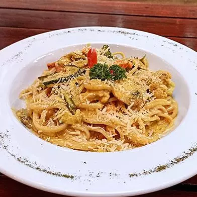 Spaghetti Huancaína Vegetal- VEGGIE