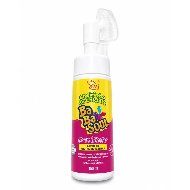 MOUSSE MICELAR FRUTAS VERMELHAS SOUL