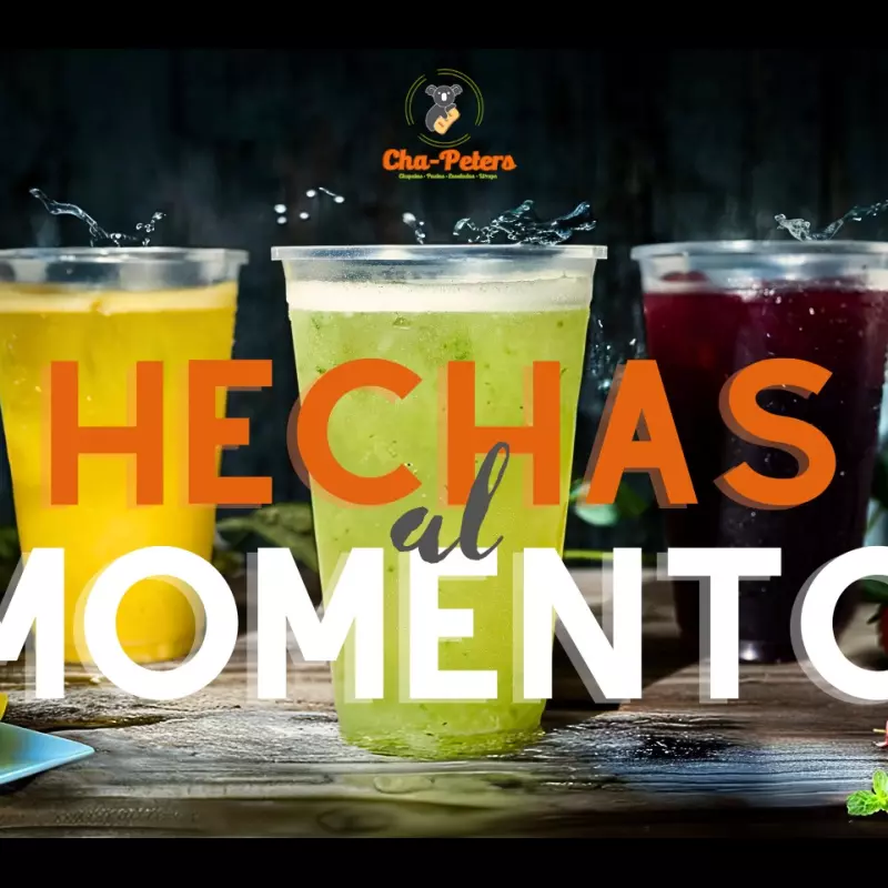 Agua de fruta natural chica