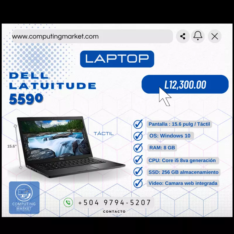 Laptop Dell Latitude 5590