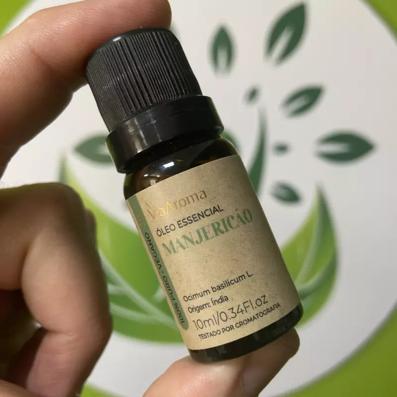 Óleo essencial manjericão