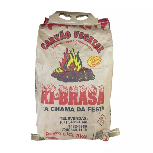 Produto CARVÃO KI- BRAZA PAPEL 2 KL