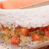 Tapioca de Queijo com Tomate