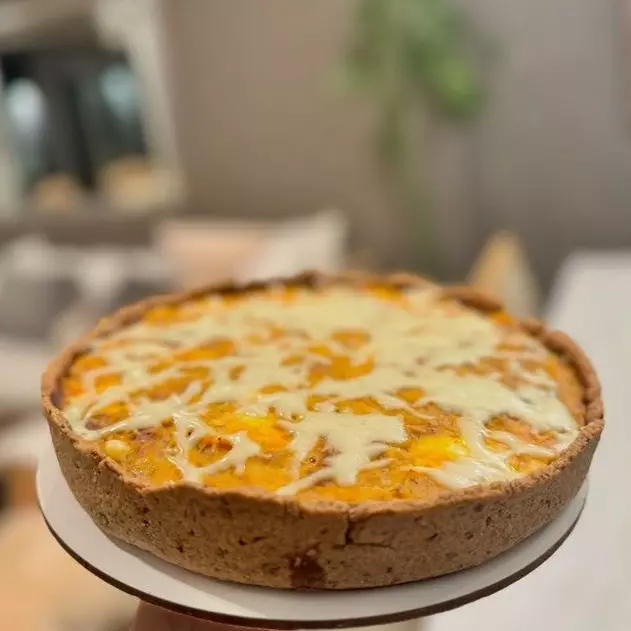 TARTA DE HUMITA SIN TAPA