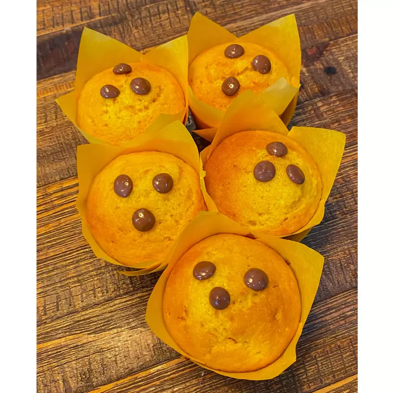 5 Cupcakes de Cenoura