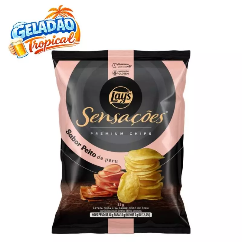 Batata Sensações  Peito de Peru 35g