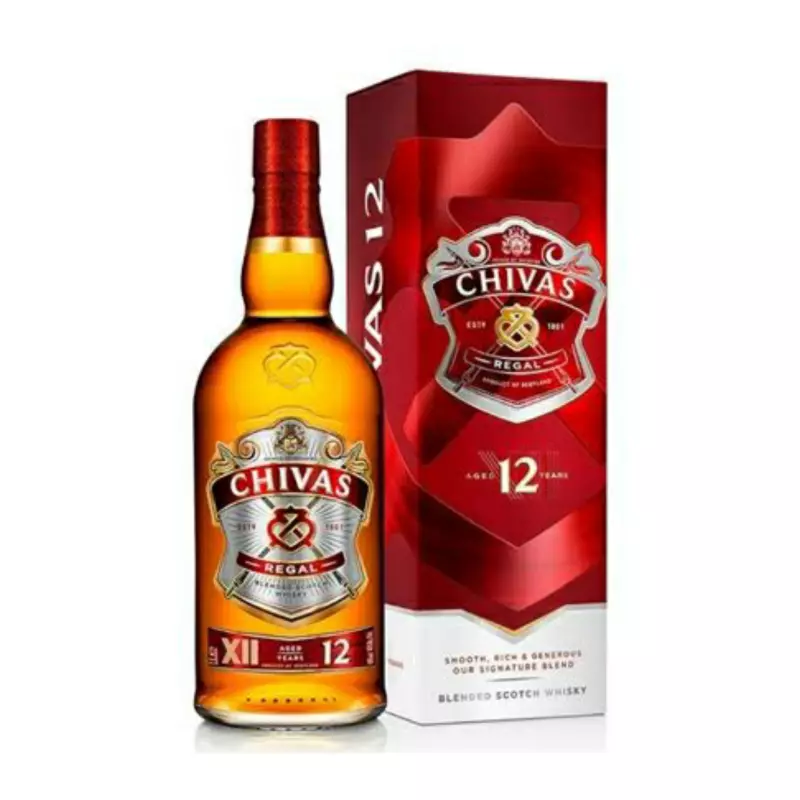 Whisky Chivas Regal 12 Anos 1L