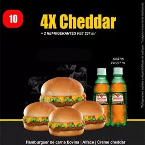 (Combo 10) 4 X-Cheddar