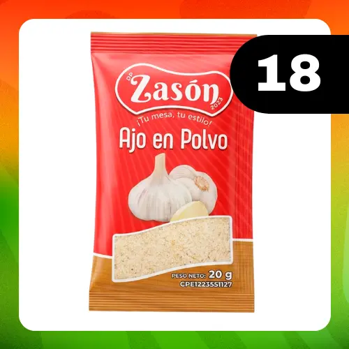 Blíster Ajo En Polvo 20g