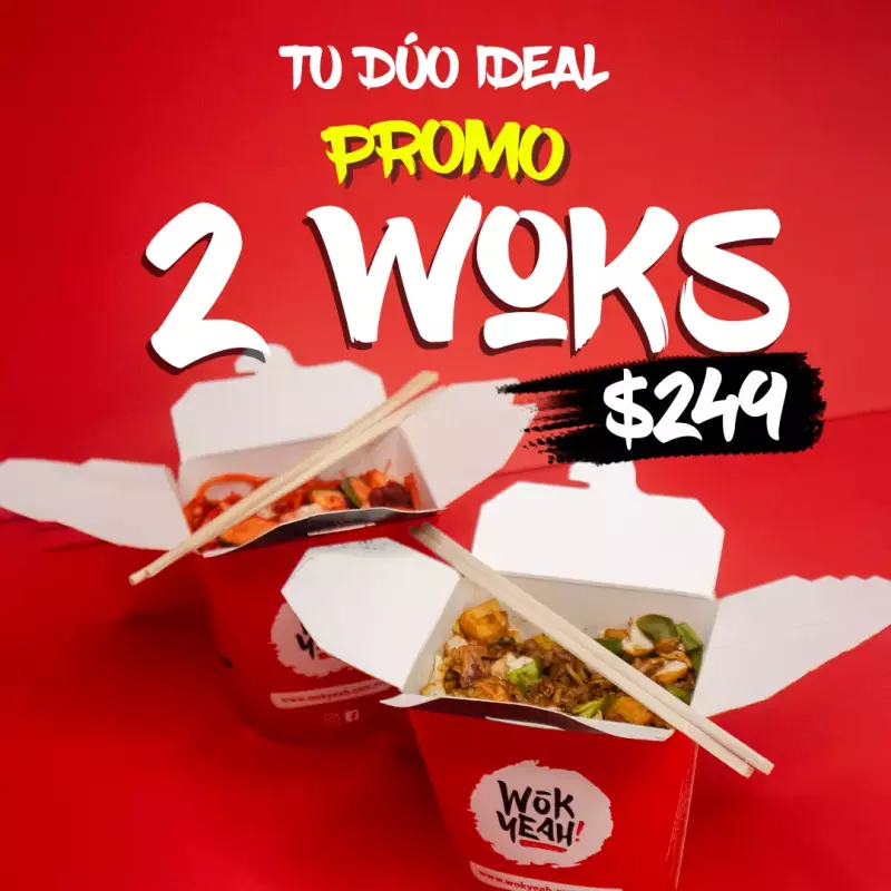 2 Woks por $249 – ¡Ahorra $130 hoy!