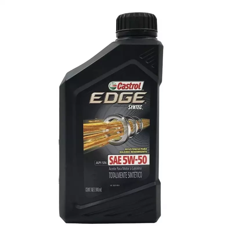Castrol EDGE SAE 5w-50 de 946 ml.