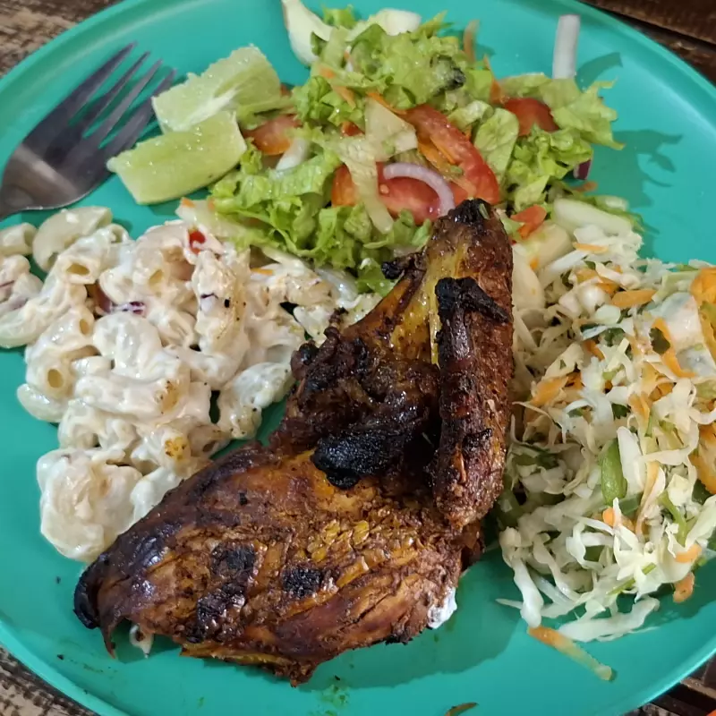 Porción pollo asado