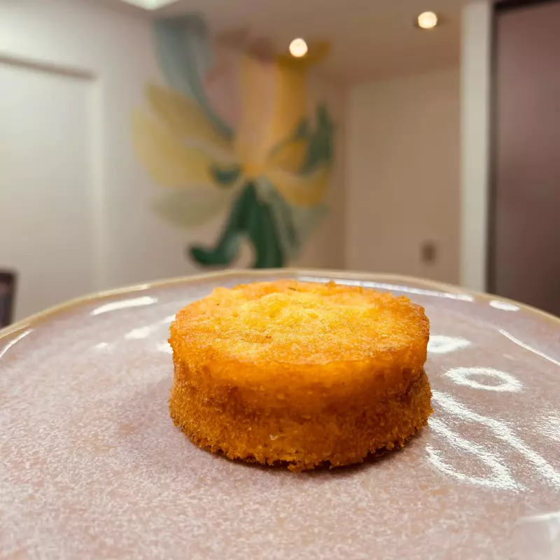 Mini broa de milho cremosa