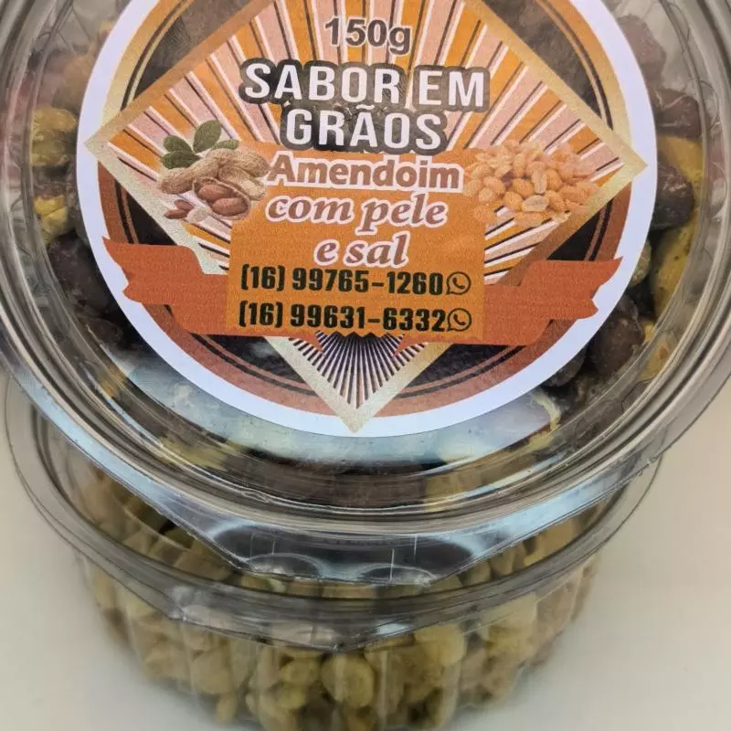 Amendoim 150g - Tradicional com pele