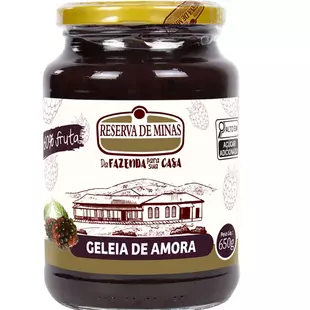 Geleia de Amora Res.de Minas 650g