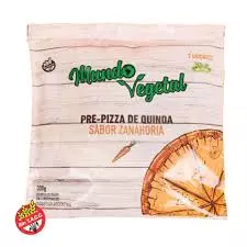 Pre-pizza de quinoa sabor zanahoria